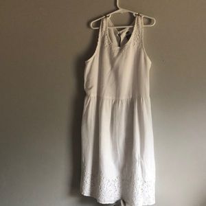 Kids white dress from Old Navy